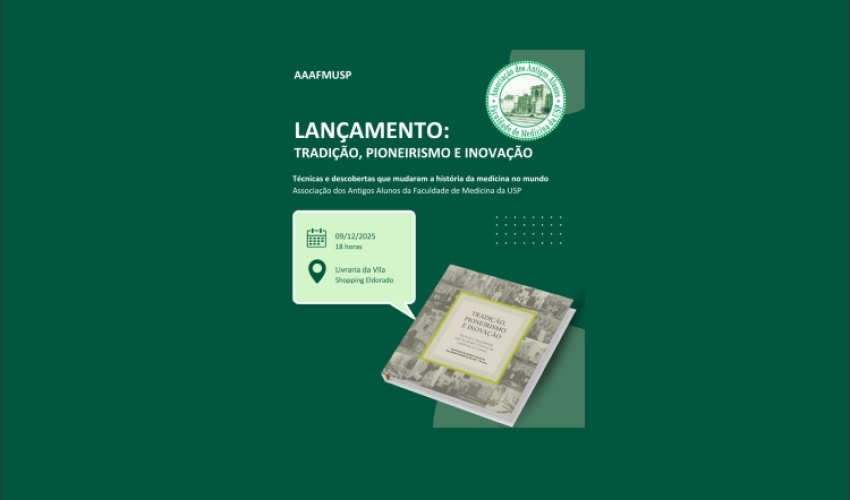 Tradição, Pioneirismo e Inovação - Lançamento, dia 09/12