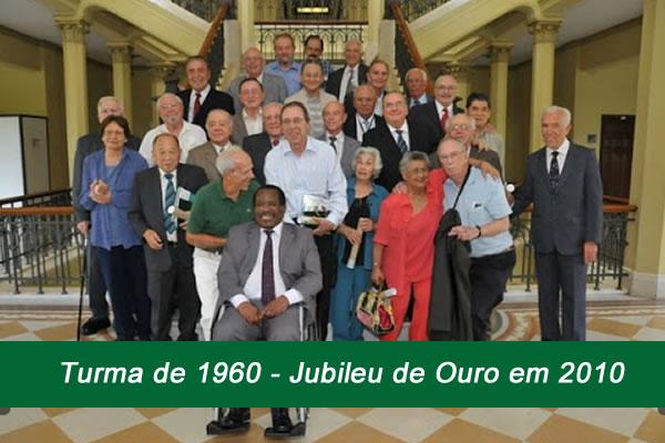 Jubileu de Ouro em 2010 - Turma de 1960