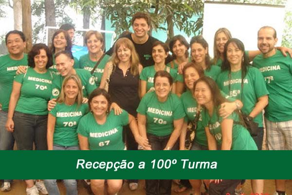 Recepção a 100ª Turma